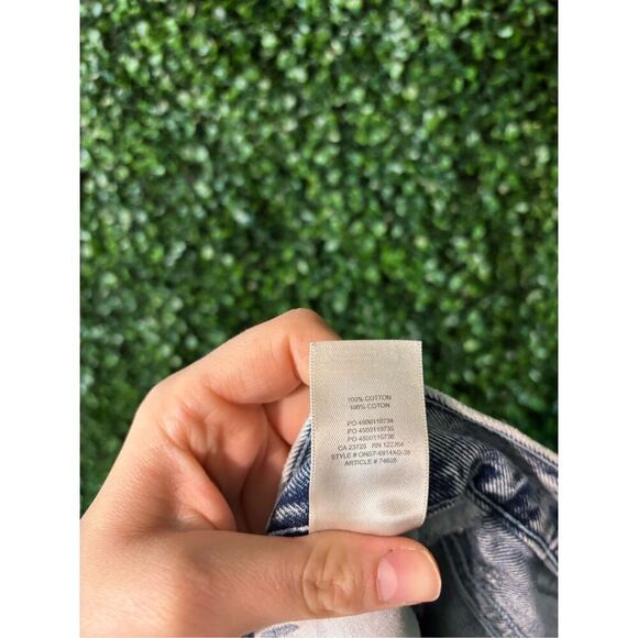 ARITIZIA Wilfred Free Acid Wash Denim Jeans Sz 4 - Picture 4 of 4